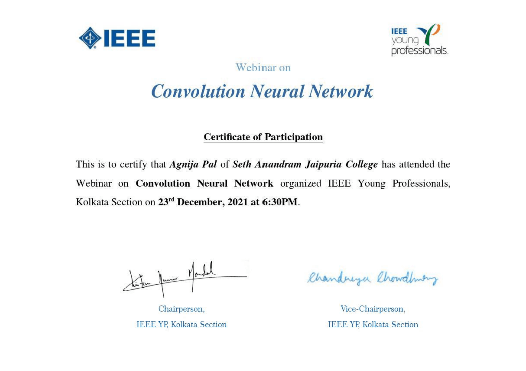 Convolutional Neural Network
